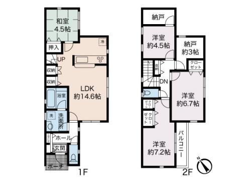 磯子区磯子第10　新築分譲住宅全3棟　2号棟
