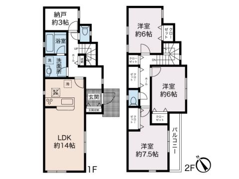 磯子区磯子第10　新築分譲住宅全3棟　3号棟