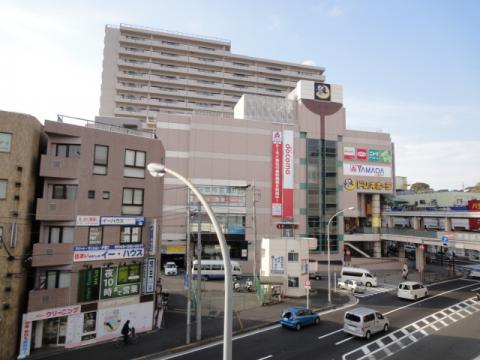 駅北口、ドン・キホーテの建物内(2023年7月)