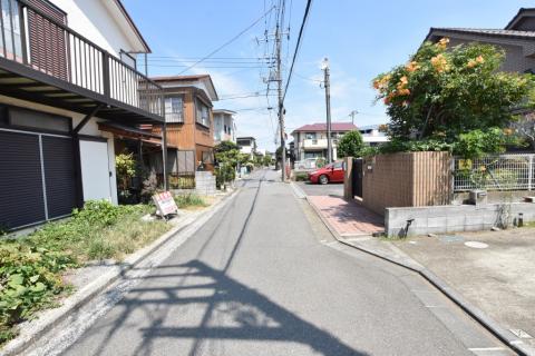前面道路含む現地写真