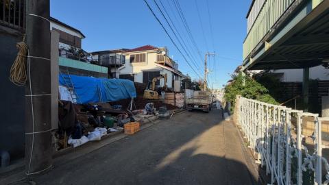 前面道路含む現地写真