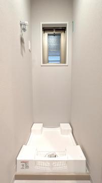洗濯置場は洗濯パン付帯