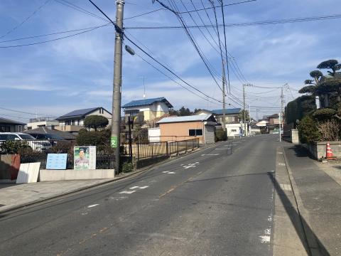 前面道路含む現地写真