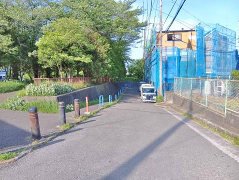 前面道路含む現地写真